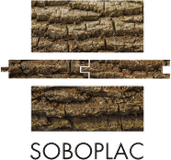 Logo Soboplac, panneaux bois distribués par Parquet & Matières Création à Quimper